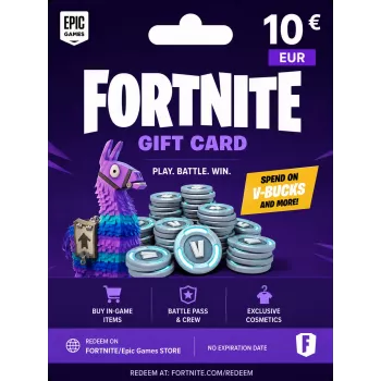 Fortnite karta podarunkowa 10 EUR - kod cyfrowy Epic Games