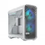 Obudowa PC Fractal Design Torrent White — obsługuje ATX, EATX, microATX, ITX; 2x wentylatory 180 mm z przodu; zatoki 2,5 cala/3,5 cala