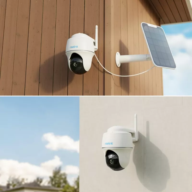 Kamera bezpieczeństwa IP Reolink Argus B420 3MP Zewnętrzna Bateryjna Wi‑Fi Pan & Tilt, 5200 mAh, IP65, 110° widzenia