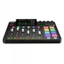 Kontroler studyjny RØDE Caster Pro II Czarny — 4 wejścia combo XLR/TRS, 4 wyjścia słuchawkowe, 8 padów, ekran dotykowy, Wi‑Fi, Bluetooth, USB‑C
