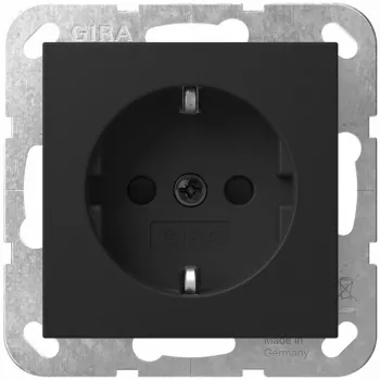 Gniazdo wtykowe Schuko Gira 4453005 do System 55 (wkładka wymienna) — model 4453005
