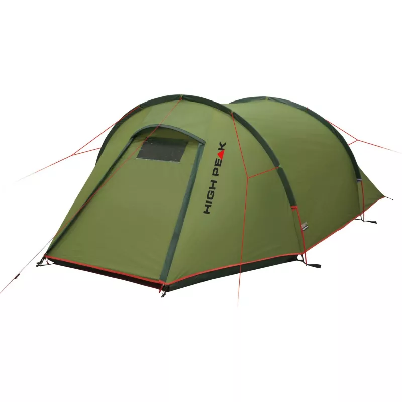 High Peak Kite 2 Extra lekki namiot kopułowy 2-osobowy zielony, czerwony