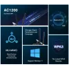 Mercusys AC1200 Wi-Fi Bluetooth PCIe Adapter MA30E Dual Band