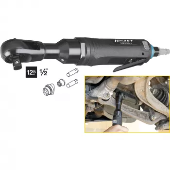 Klucz udarowy HAZET 9022SR-1 1/4 cala 400 RPM 102 N⋅m Czarny