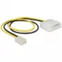 Wewnętrzny kabel zasilający DeLOCK 83659 0,3 m Molex 3-pin