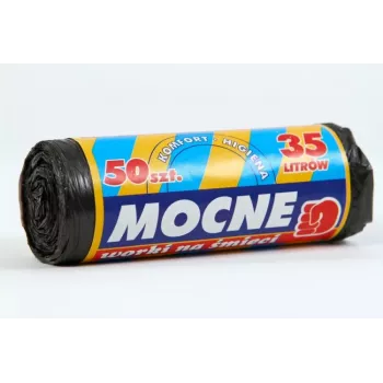 Worki na śmieci, 35 l/50 szt., 8 mikronów