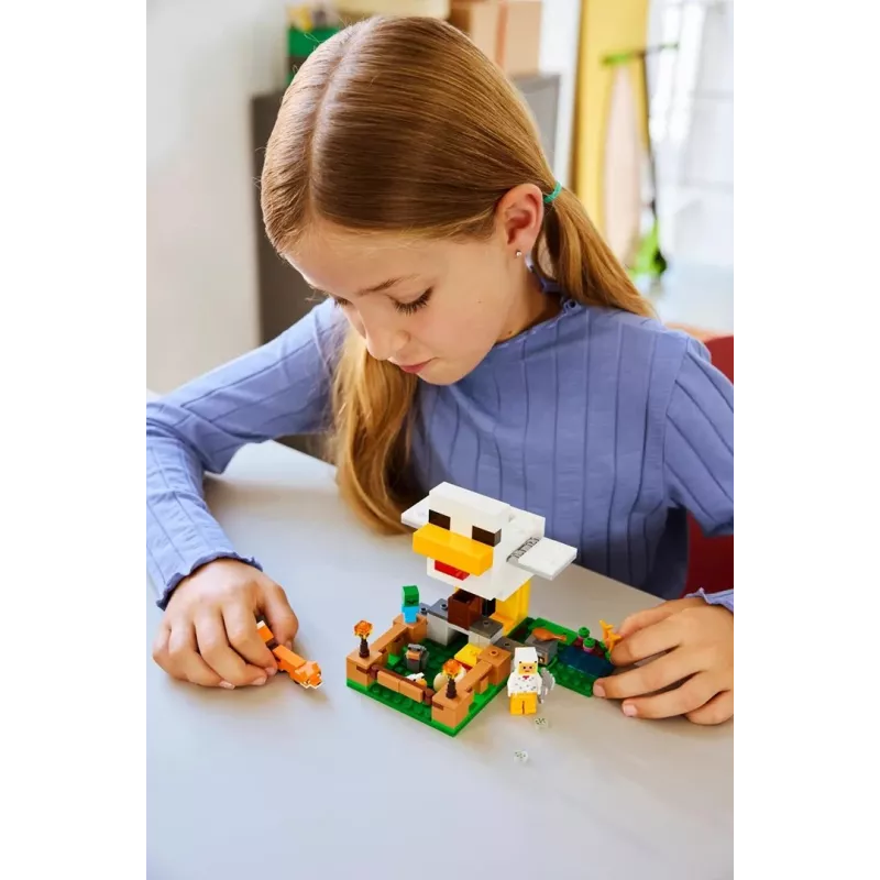 LEGO MINECRAFT 21585 Farmy Kurczaków
