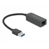 Adapter USB Type-A męski do 2,5 Gigabit LAN DeLOCK 66646