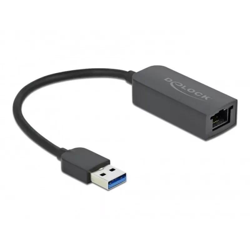 Adapter USB Type-A męski do 2,5 Gigabit LAN DeLOCK 66646