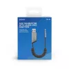 Adapter AUX Savio TR-16 z funkcją głośnomówiącą, Bluetooth 5.3, Google Assistant/Siri