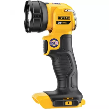 Dewalt 18V XR Li-Ion Cordless LED Pivot Torch - Bare Unit