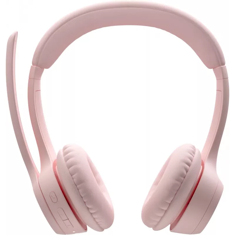 Logitech 981-001412 słuchawki/zestaw słuchawkowy Bezprzewodowe pałąkowe Biuro/Centrum telefoniczne Bluetooth Różowy