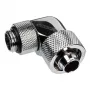 Alphacool Eiszapfen Connector 90 degrees G1/4 cala AG do 16/10mm - obrotowy, chromowany srebrny