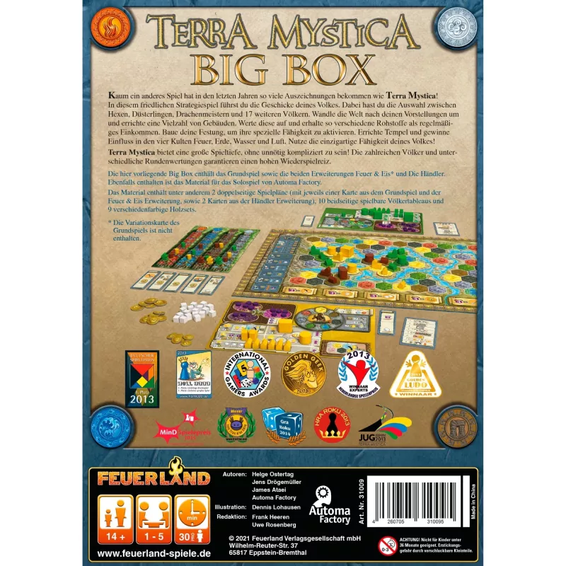 Terra Mystica Big Box, gra planszowa