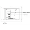 Wideodomofon Hikvision DS-KH6320-TE1, 7-calowy pojemnościowy ekran dotykowy, PoE, 1024×600, MicroSD do 32 GB, Ethernet, Linux
