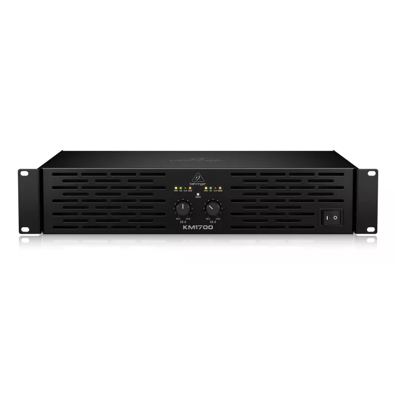 Behringer KM1700 wzmacniacz audio Scena/estrada Czarny