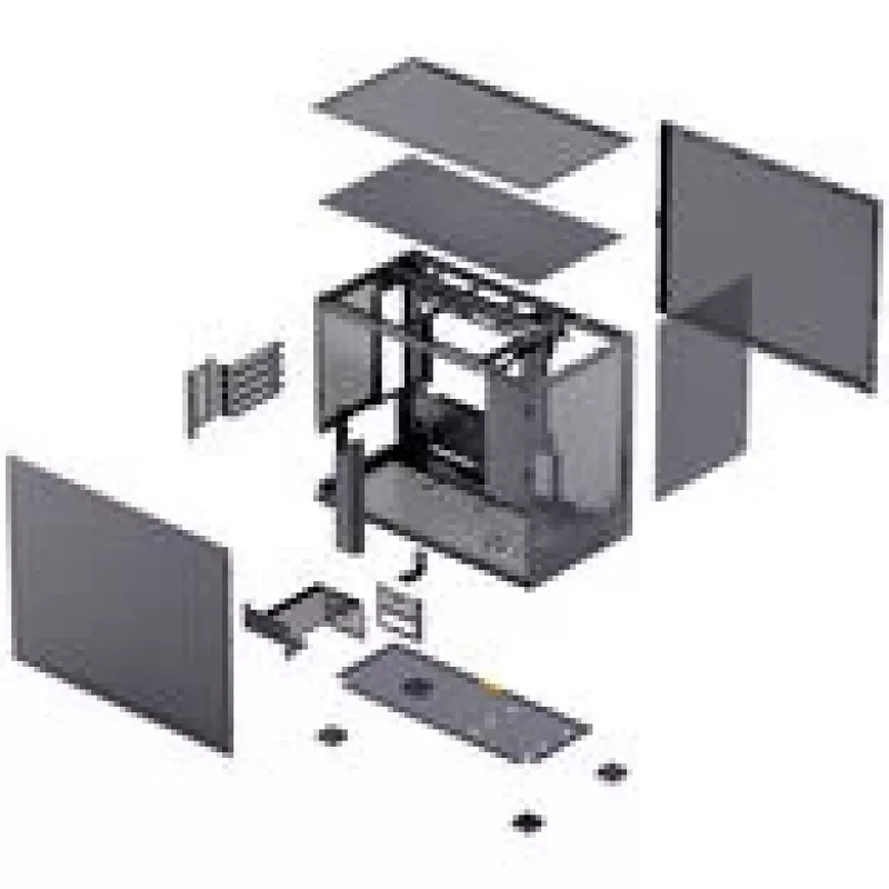 Obudowa komputerowa Jonsbo D32 PRO Mesh mATX - czarna