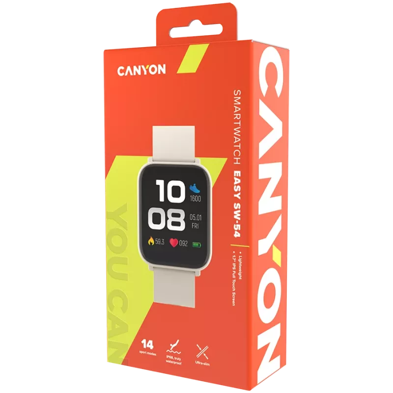 Smartwatch Canyon EASY SW-54 Biały