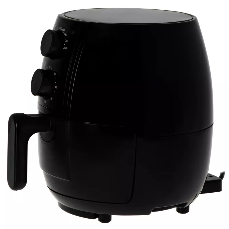 Gorąc powietrzny frytkownica Adler AD 6312 — 2,5 L, 1600 W, czarna, 80–200°C, timer 60 min