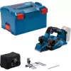 Strug akumulatorowy GHO 18V-26 Professional solo, 18 V, strug elektryczny niebiesko-czarny, bez akumulatora i ładowarki, w L-BOXX