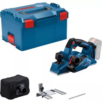 Strug akumulatorowy GHO 18V-26 Professional solo, 18 V, strug elektryczny niebiesko-czarny, bez akumulatora i ładowarki, w L-BOXX