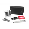 Zestaw narzędzi sieciowych LANBERG Tester Stripper Crimper NT-0301 – obsługa złączy RJ-12