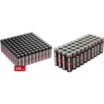 Bateria alkaliczna ANSMANN AA 1522-0043 — opakowanie 100 szt.