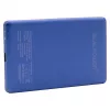 Powerbank RealPower PB-5000 MAG 5000 mAh z ładowaniem bezprzewodowym kompatybilnym z MagSafe, USB-C, moc wyjściowa 20 W, niebieski