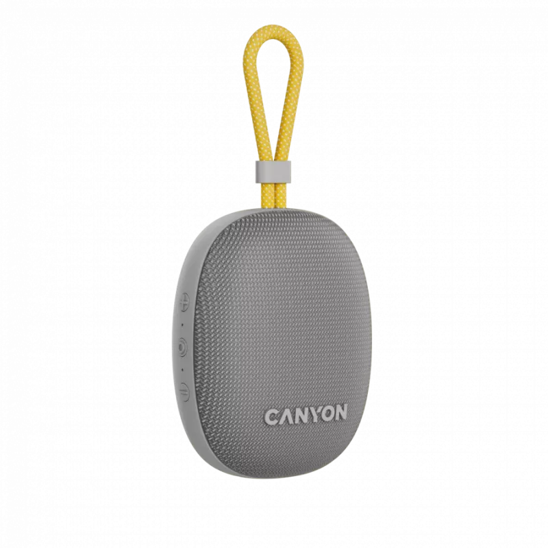 Canyon OnMove 12 - przenośny głośnik Bluetooth v5.3 - 5W - TWS - IPX7 - 12 godzin - ładowanie USB-C
