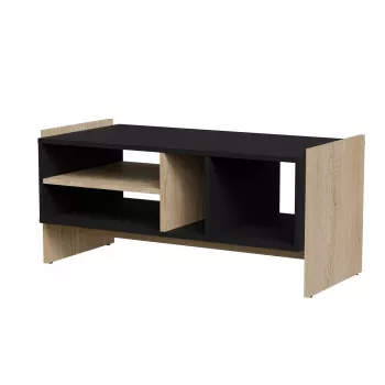 Cama PORTO bench/table 100x50x46 oak/Czarny