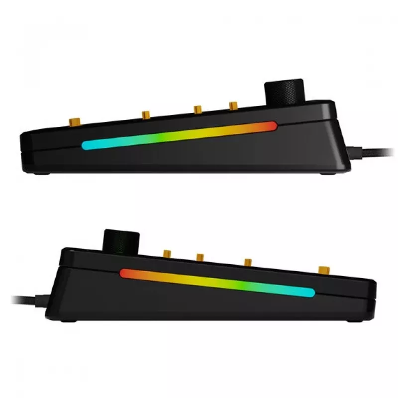 Klawiatura mechaniczna GLORIOUS GMMK 3 PRO Barebones format 75% USB RGB LED Czarna