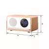 MANTA RDI912W Rimini radiobudzik, Bluetooth i ładowanie bezprzewodowe, biały