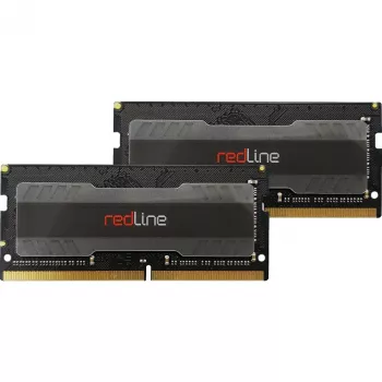 SO-DIMM 16 GB DDR4-3200 (2x 8 GB) Dual-Kit, pamięć czarna, MRA4S320NNNF8GX2, czerwonyline, INTEL XMP