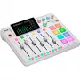 Interfejs audio Rode RØDECaster Pro II biały — wielokanałowa konsola nagrywająca USB