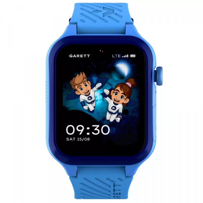 Smartwatch Garett Kids Essa 2 4G – dziecięcy zegarek GPS, niebieski