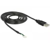 Kabel do kamery DeLOCK 95986 1,5 m czarny