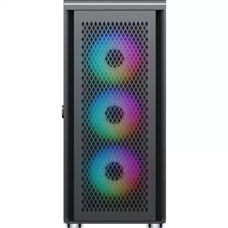 Obudowa PC Silentware Air 100 Czarny — obudowa mid-tower kompatybilna z ATX, wykończona na czarno