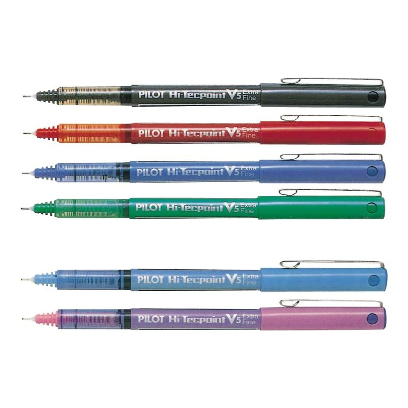 Pilot BX-V5-B pióro kulkowe, długopis, czarny