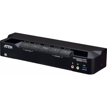 ATEN CS1924A Przełącznik KVMP 4-portowy, DisplayPort, USB 3.0, 8K (CS1924A)