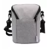 Torba termiczna Olympia BT 50 — czarno-szara, zamek błyskawiczny, 225×170×110 mm