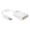 Kabel przejściówka wideo DeLOCK 61765 DisplayPort do DVI-I 0,125 m