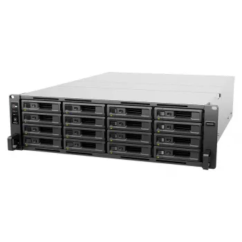 Serwer NAS Rack Synology RS2825RP+ 16-zatokowy (3U) V1780B 3.35 GHz, 8 GB DDR4, obsługa HDD/SSD, szary