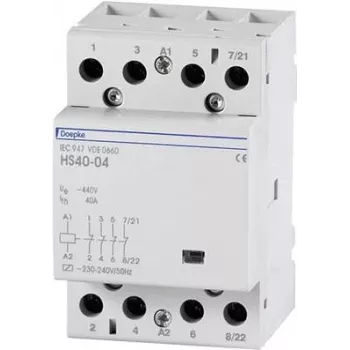DOEPKE Inst.Contactor HS40-40/230V 4S 40A 230V HS40-40/230V (09980414)