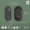 Logitech Pebble 2 Combo Bezprzewodowa Klawiatura i Mysz QWERTZ Niemiecki Grafit