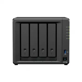 Synology DiskStation DS925+ NAS/serwer pamięci masowej Ryzen Embedded V1500B 4 GB DDR4 0 TB Czarny