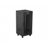 Szafa rackowa LANBERG FF01-6624-23BL 24U wolnostojąca 19 cali 600×600 mm IP20 czarna
