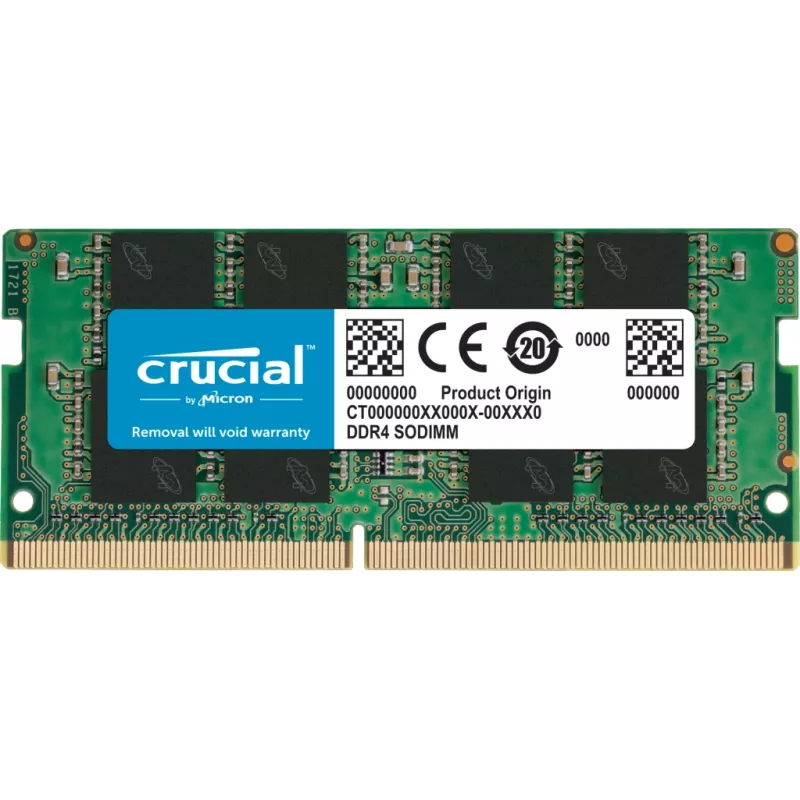 Crucial DDR4 8GB 3200MHz CL22 Ikke-ECC SO-DIMM 260-PIN