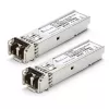 Moduł SFP Extralink SFP 1.25G 2 szt., 1,25 Gb/s, LC/UPC, 850 nm, 550 m, wielomodowy, DOM, dedykowany do HP/Aruba