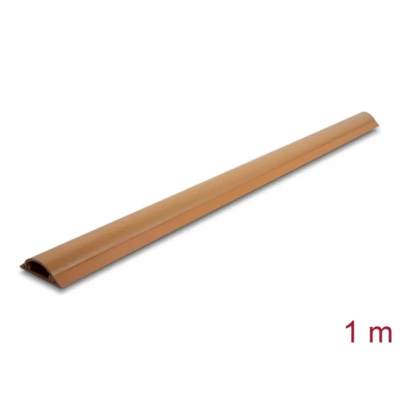 Kanał kablowy DeLOCK 20731 samoprzylepny 50 x 13 mm wygląd drewna