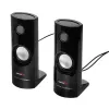 2-drożny przewodowy głośnik PC Audiocore AC860, 2.0 kanałów, 4 W RMS, zasilanie USB, wejście 3,5 mm, czarny